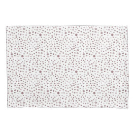 Wein Confetti Wasserfarbe Dots Pillowcase Kissenbezug