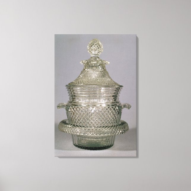 Wein cooler, c.1815-20 leinwanddruck (Vorderseite)