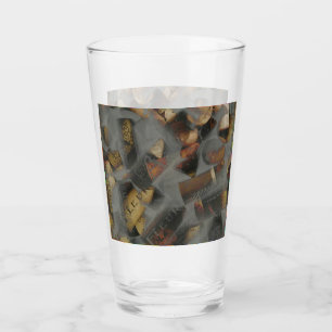 Wein Cork Dry Ice Glas