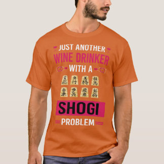 Wein Drinker Shogi T-Shirt