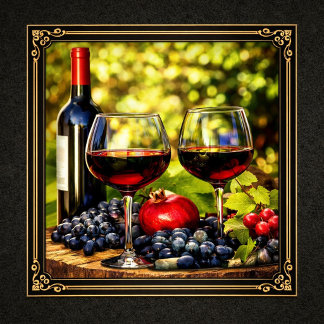 Wein- & Ernte-Eleganz Weinetikett