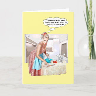 Wein? Feiertagskarte