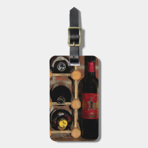 Wein-Flaschen Gepäckanhänger