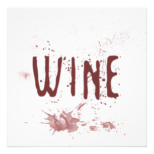 Wein Fotodruck