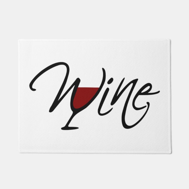 WEIN FUßMATTE (Vorderseite)