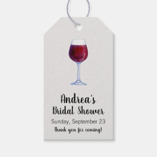 Wein-Geschenketiketten oder Wein-Degustationsanhän Geschenkanhänger