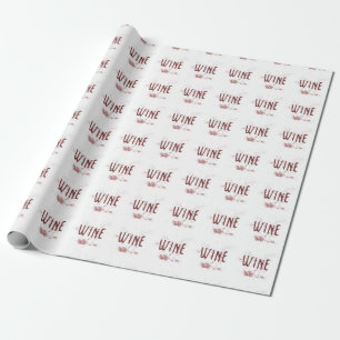 Wein Geschenkpapier