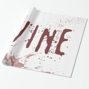 Wein Geschenkpapier