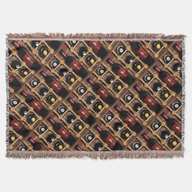 Wein-Gestell-Wurfs-Decke Decke (Vorderseite)