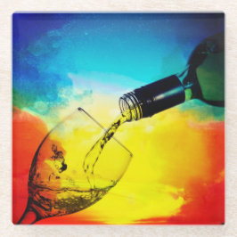 Wein Glasuntersetzer