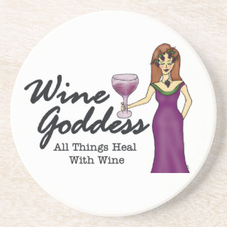Wein-Göttin, ", das alle Sachen heilen… " Untersetzer