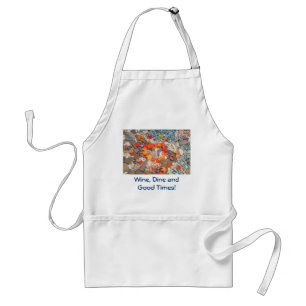 Wein Gute Zeiten Aprons Herz Herbstblätter Schürze