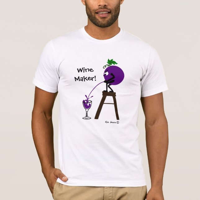 Wein-Hersteller - Shirt (Vorderseite)