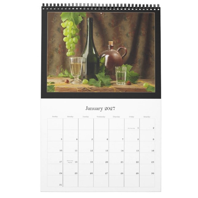 Wein-Kalender 2011 Kalender (Jan 2027)