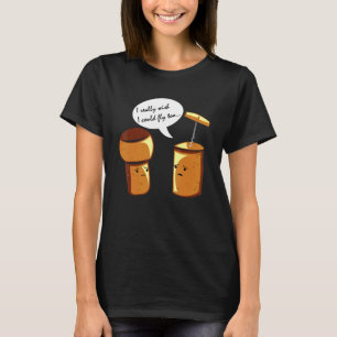 Wein Kork Alkoholischer Alkohol Wein Fermentierte  T-Shirt