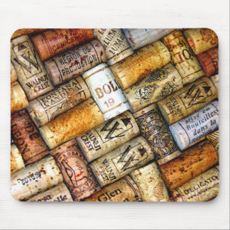 Wein-Korken-Mausunterlage Mousepad