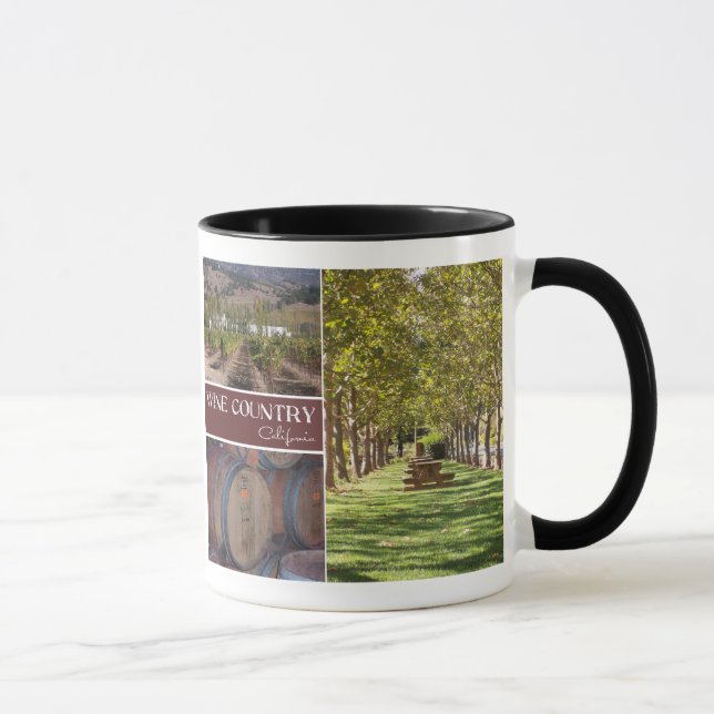 Wein-Land, Kalifornien Tasse (Rechts)