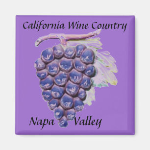Wein-Land Napa Valley, Kalifornien Magnet