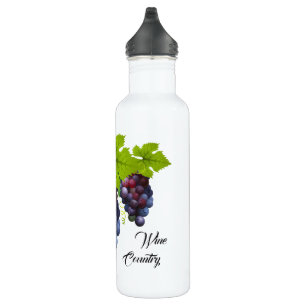 Wein Land Wasserflasche Edelstahlflasche