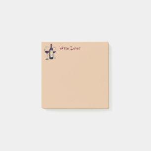 Wein Lover Post-it-Notes Post-it Klebezettel