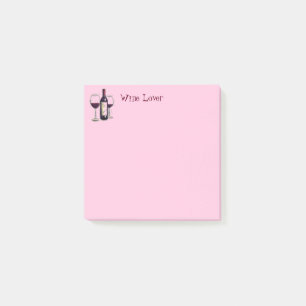 Wein Lover Post-it-Notes Post-it Klebezettel