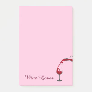 Wein Lover Post-it-Notes Post-it Klebezettel