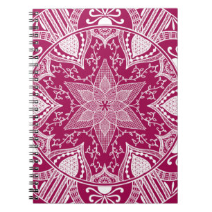 Wein Mandala Notizblock