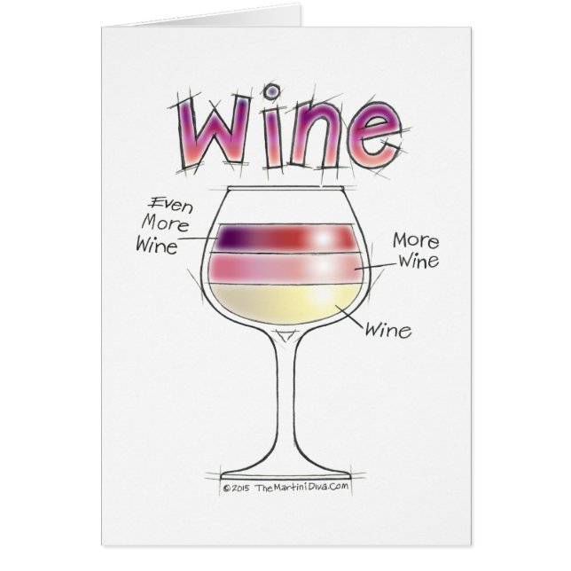 WEIN, MEHR WEIN, NOCH MEHR WEIN (Vorne)