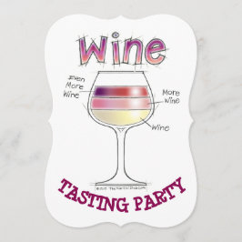 WEIN, MEHR WEIN, NOCH MEHR WEIN PARTY EINLADUNGEN
