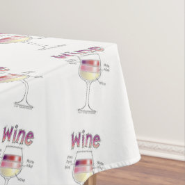 WEIN, MEHR WEIN, SOGAR NOCH MEHR WEIN TISCHDECKE