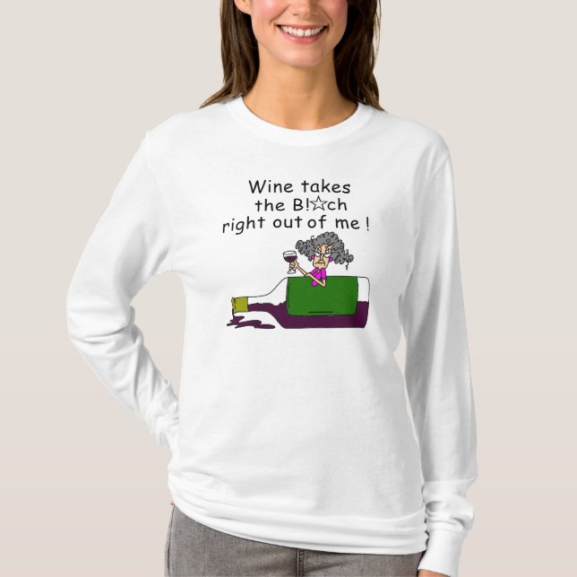 Wein mellows Me T-Shirt (Vorderseite)