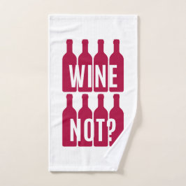 Wein nicht badhandtuch set