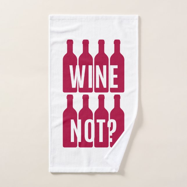 Wein nicht badhandtuch set (Handtuch)