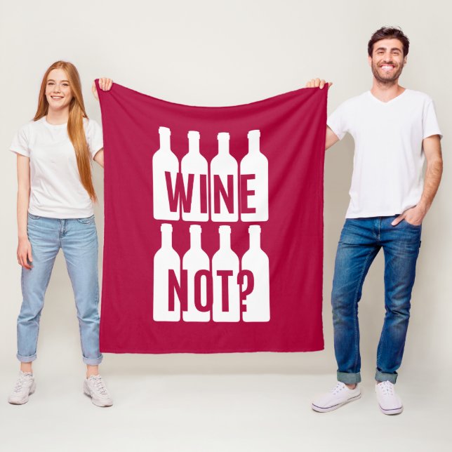Wein nicht fleecedecke (Beispiel)