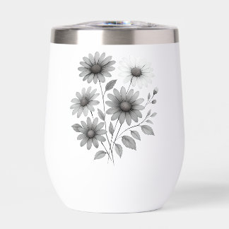 Wein oder Wassertumbler - Daisy Design - Corrine &
