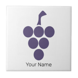 Wein oder Wein für Trauben und Weintrauben Fliese