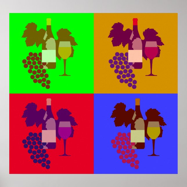 Wein Poster (Vorne)