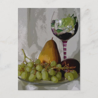 Wein Postkarte