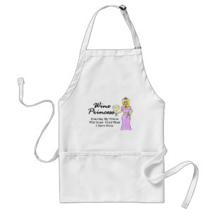 Wein-Prinzessin Apron Schürze