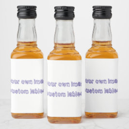 Wein-/Schaumwein/Bier/Wasser-Etikett (4" x 3,5") Alkoholflaschenetikett