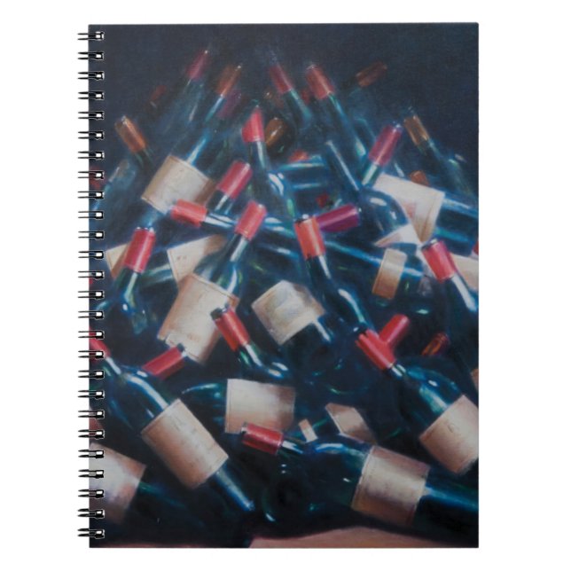 Wein schmeckte 2012 notizblock (Vorderseite)