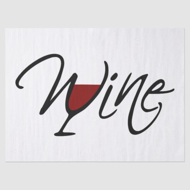 WEIN SEIDENPAPIER (Vorderseite)
