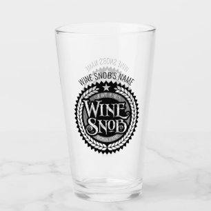Wein-Snob-Glas Glas