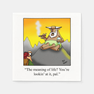 Wein Spaß Cocktail Party Napkins Serviette