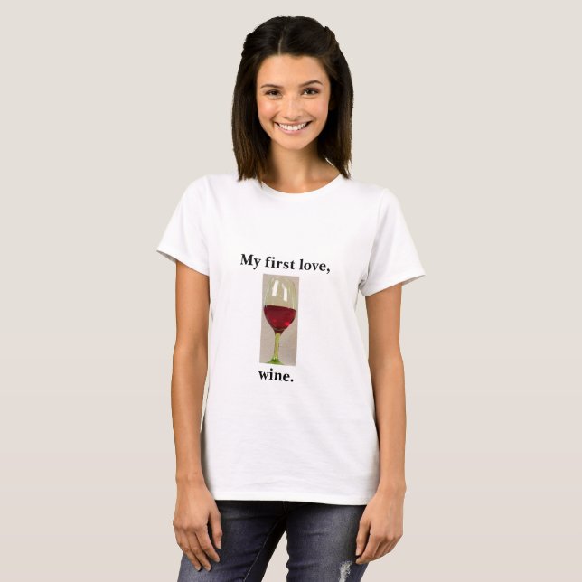 Wein-Spaß-T - Shirt (Vorne ganz)