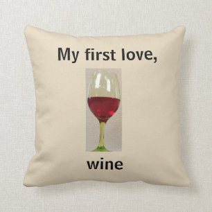 Wein-Spaßthrow-Kissen Kissen