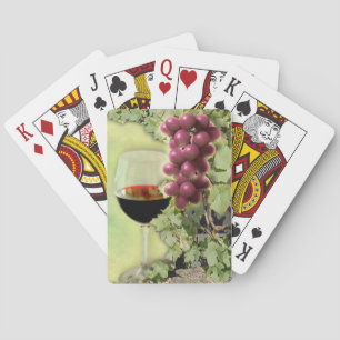 Wein Spielkarten