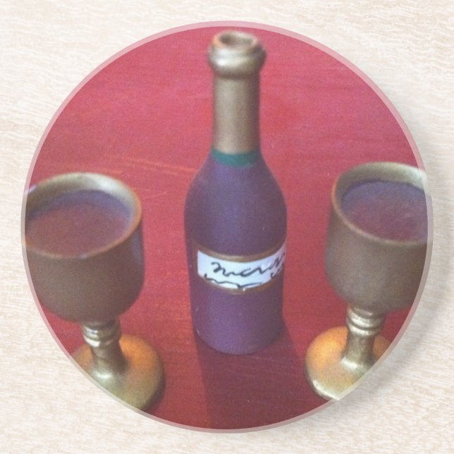 WEIN SPIELT UNTERSETZER (Vorne)
