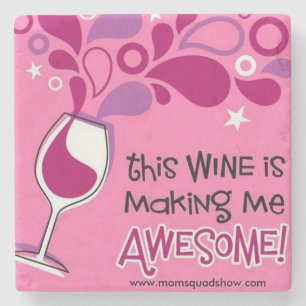 Wein stellt mich fantastische Untersetzer her