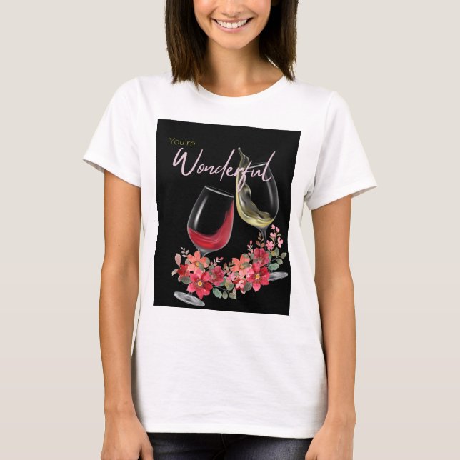 WEIN T-Shirt (Vorderseite)